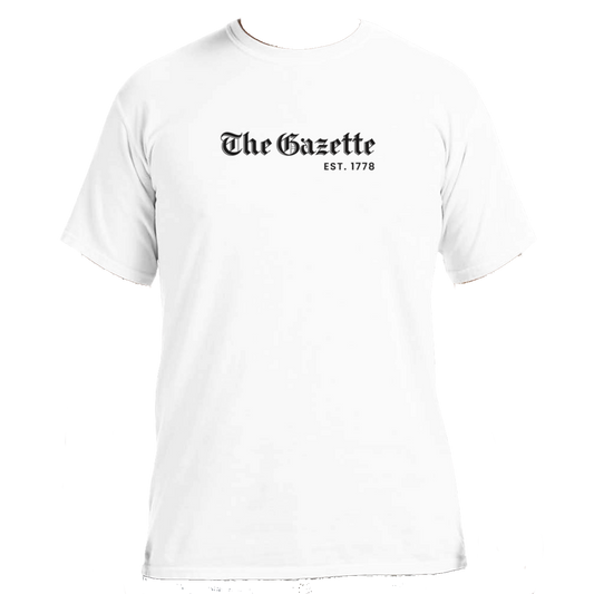 Gazette 1778 Crewneck T-shirt