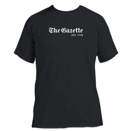 Gazette 1778 Crewneck t-shirt